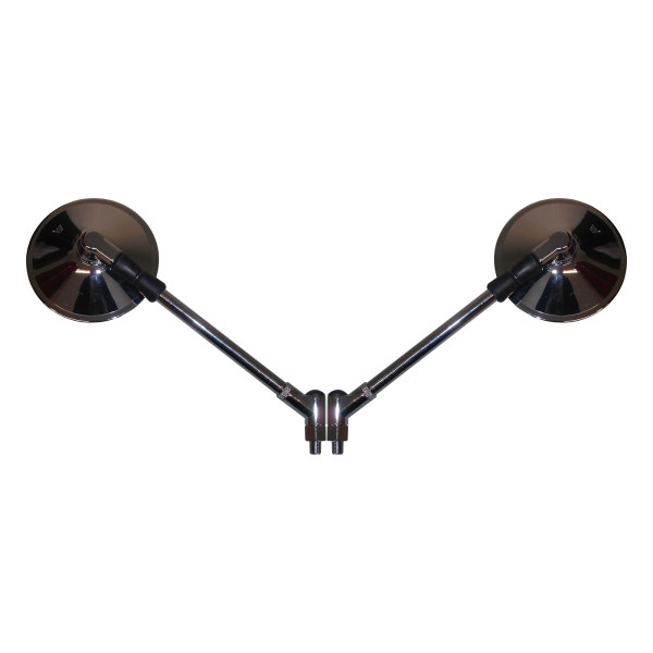 Hi Level Mirrors 10mm chrome round l & r suz gsf600